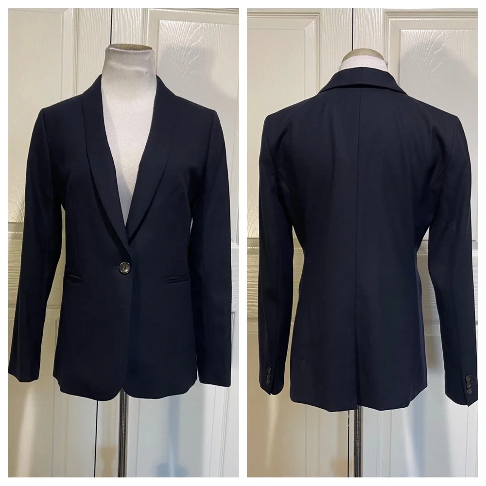 NWT! J. Crew Parke Blazer Wool Navy